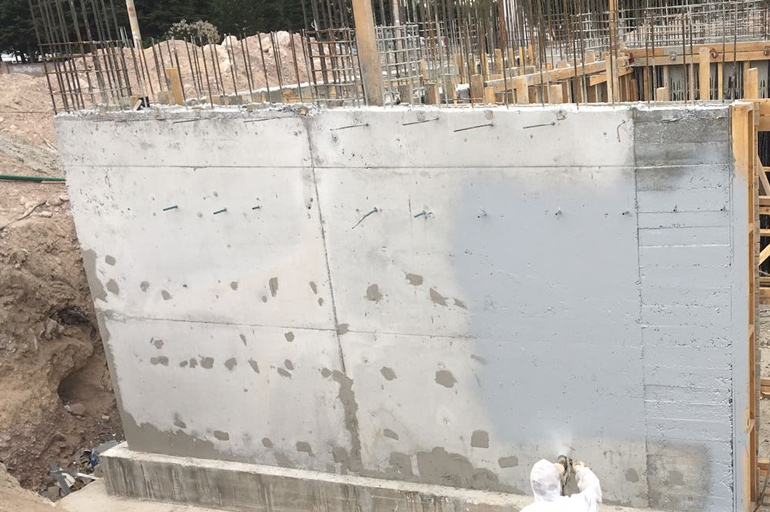 Perde Beton Uygulaması